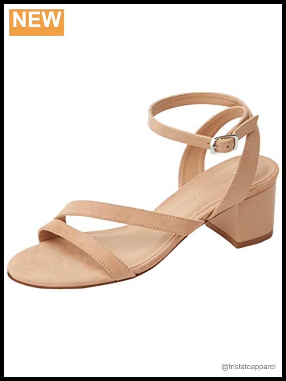 Rebecca Allen The Block Sandy Block Heel Sandals Leather Suede